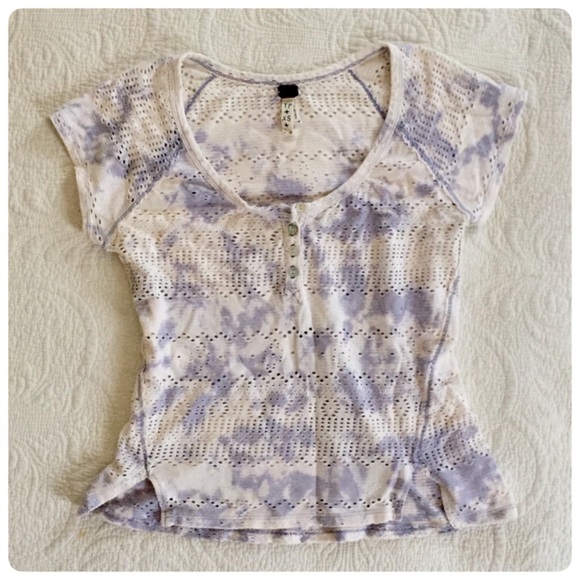 Free People distressed tee, XS - Picture 2 of 5